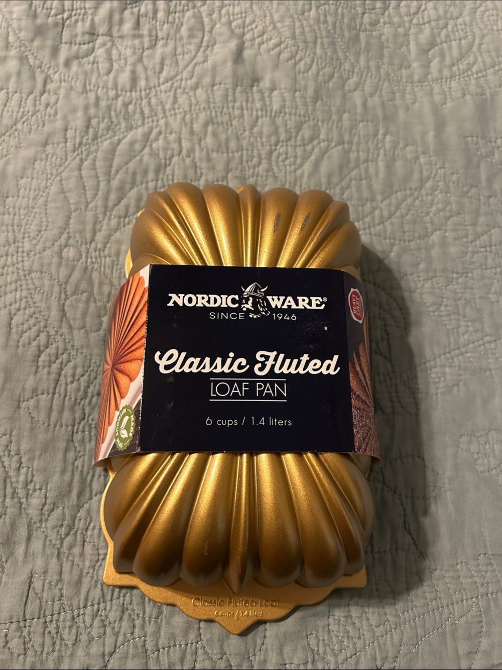Nordic Ware Classic Fluted Loaf Pan